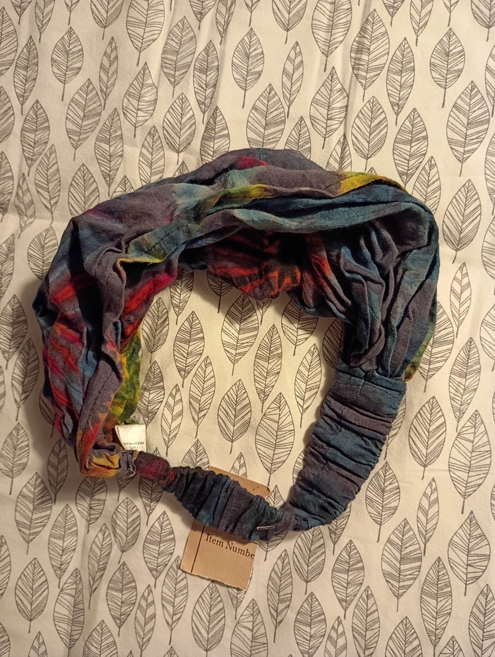 Tie-dye headband